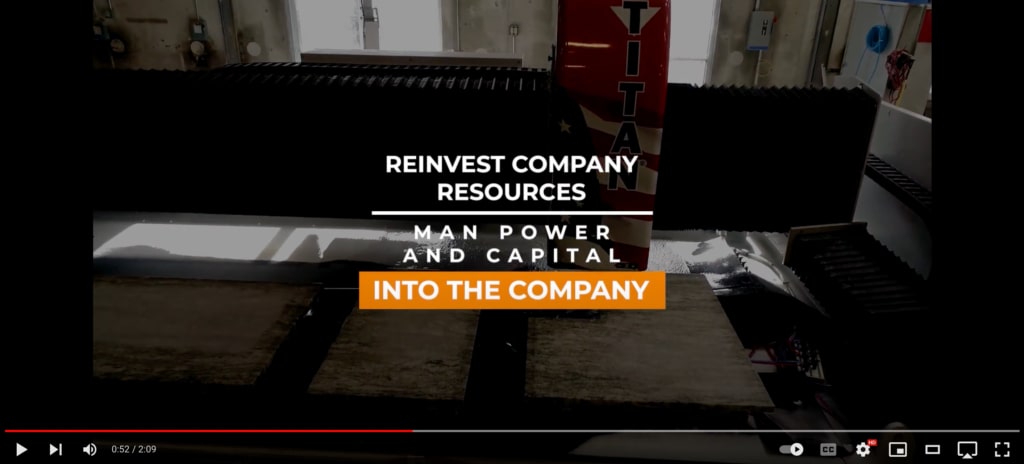 Reinvest company resources | GMD Surfaces