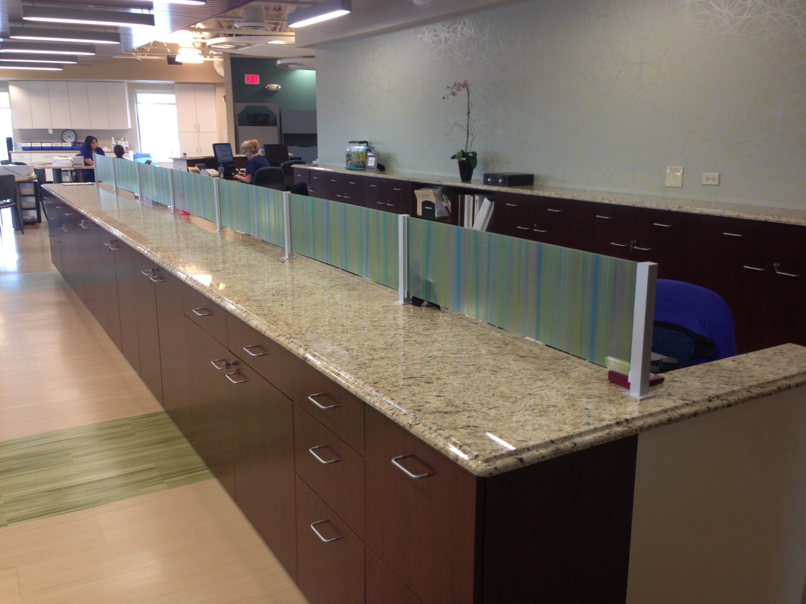 countertop in an office setting | GMD Surfaces in Chicagoland and Northwest Indiana