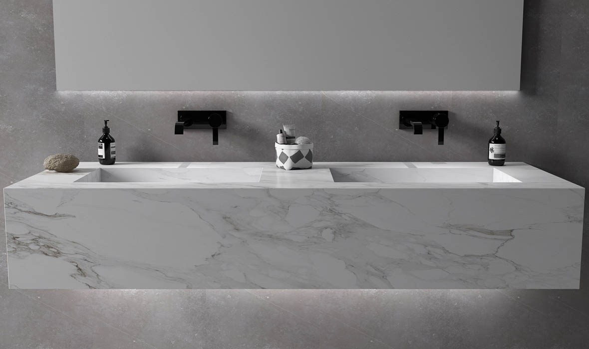 light-marble-vanity | GMD Surfaces