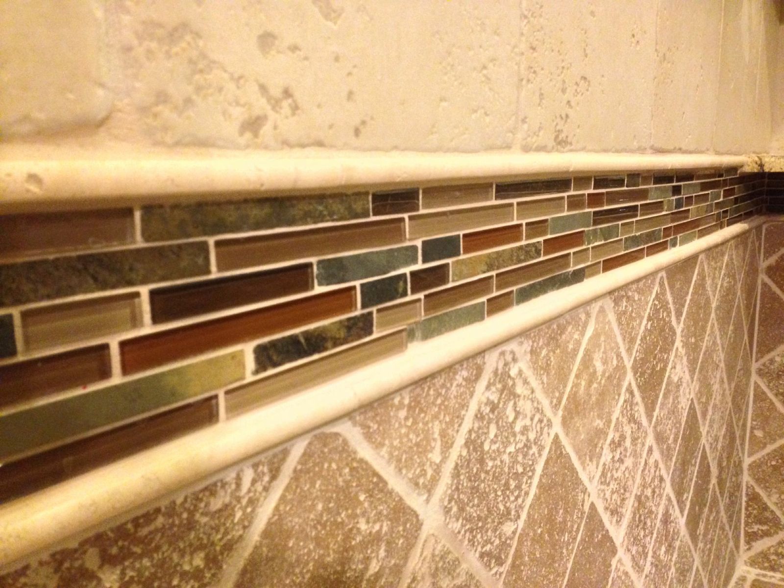 mixed wall patterns with mosaic tile | GMD Surfaces in Chicagoland and Northwest Indiana