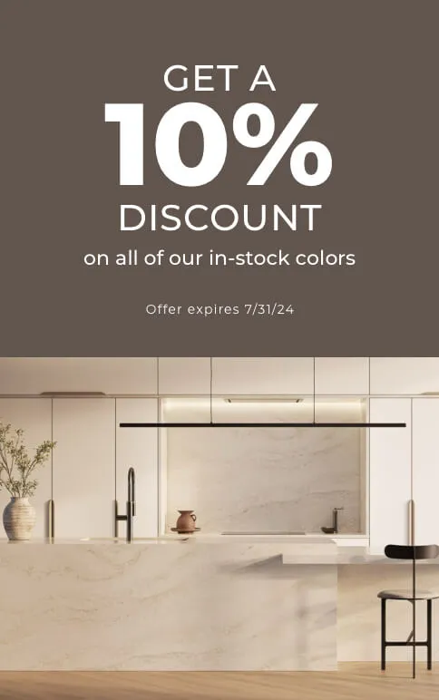 Get a 10% discount | GMD Surfaces